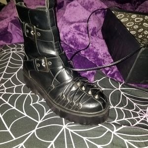 Killstar low cut boots men 10 women 12